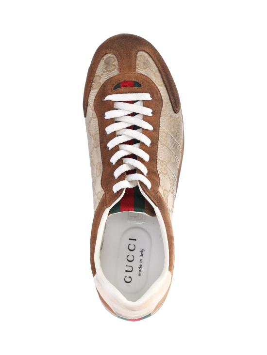 26SS 구찌 쉬프트 스니커즈 857018 AAF1X 2750 Beige - GUCCI