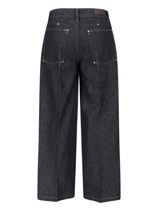 26SS 르메르 스터드 와이드 팬츠 PA1288 LD1061 BK965 Grigio - LEMAIRE