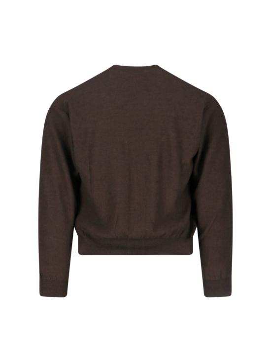 26SS 르메르 트위스트 가디건 PO0023 LK087 BR397 Brown - LEMAIRE