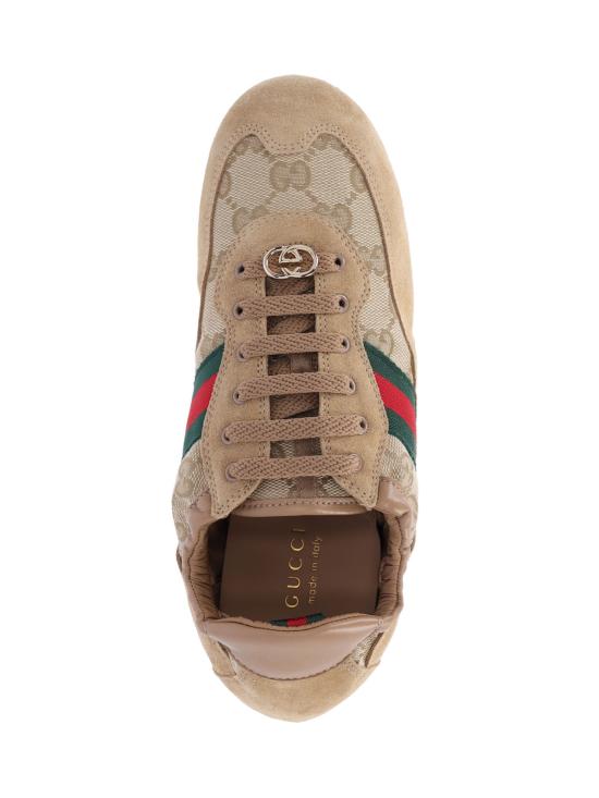 26SS 구찌 쉬프트 스니커즈 857963 AAF10 9845 Beige - GUCCI