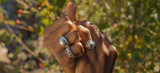  Milk & Rose 반지 밀크 앤 로즈 아이리스 실버 - OTHER BRANDS