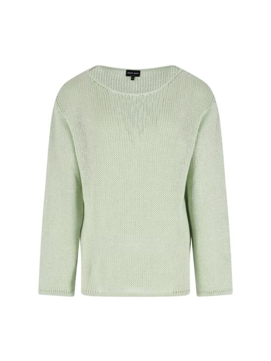 26SS 조르지오 아르마니 스웨터 GM003321 AF25105 U7077 Green