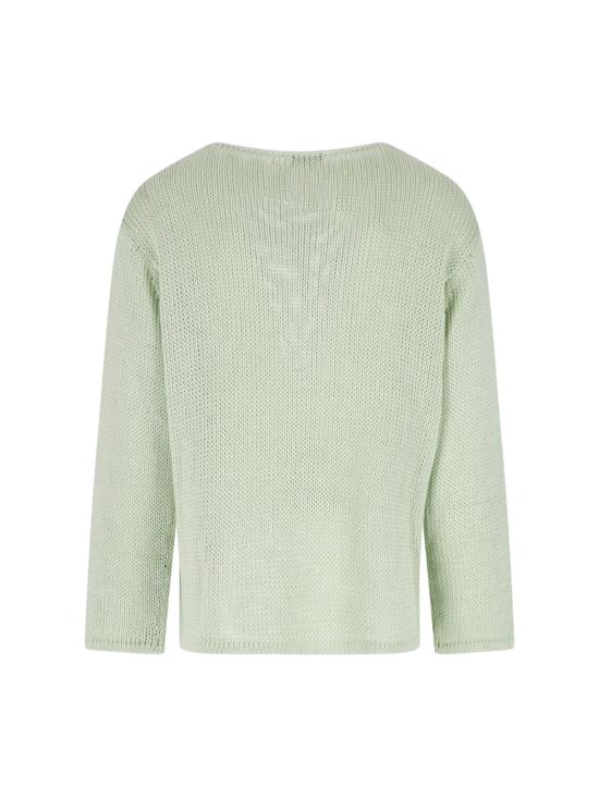 26SS 조르지오 아르마니 스웨터 GM003321 AF25105 U7077 Green - GIORGIO ARMANI