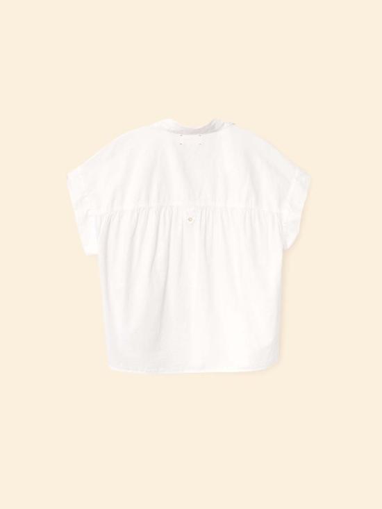  시레나 폴로 티셔츠 렉시 셔츠 화이트 - XIRENA