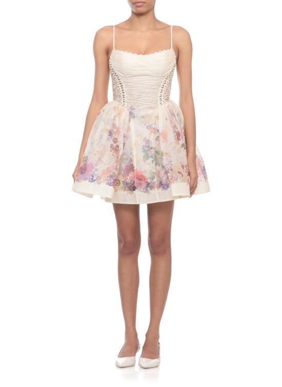 26SS 짐머만 미디 원피스 6913DS262 CMFL Ivory - ZIMMERMANN