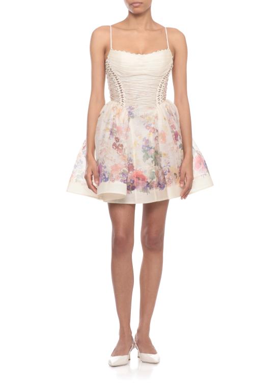 26SS 짐머만 미디 원피스 6913DS262 CMFL Ivory - ZIMMERMANN