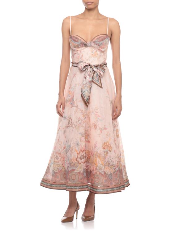 26SS 짐머만 롱 원피스 7477DS262 PKP Pink - ZIMMERMANN