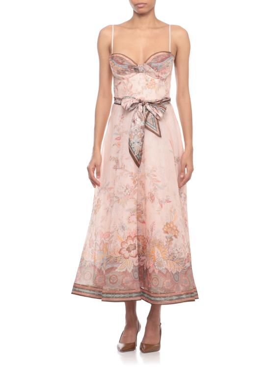 26SS 짐머만 롱 원피스 7477DS262 PKP Pink - ZIMMERMANN