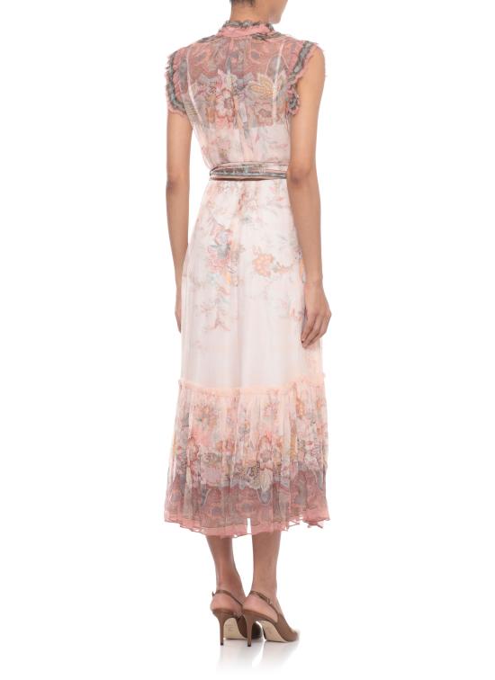 26SS 짐머만 미디 원피스 7280DS262 PKP Pink - ZIMMERMANN