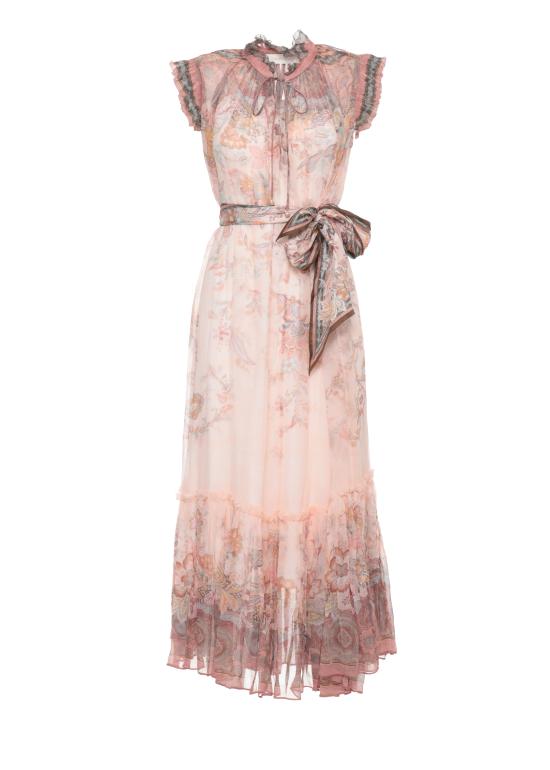 26SS 짐머만 미디 원피스 7280DS262 PKP Pink