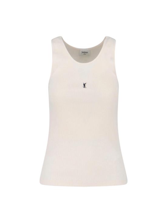 26SS 생로랑 민소매 티셔츠 823603 Y37EC 9469 White