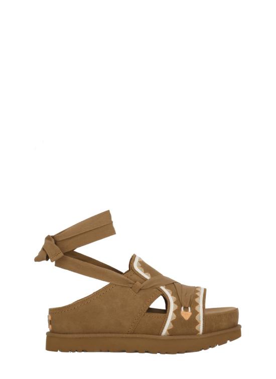 26SS 어그 샌들 1175133 W GOLDENSTAR HI ARTISTITCHCHMU Brown