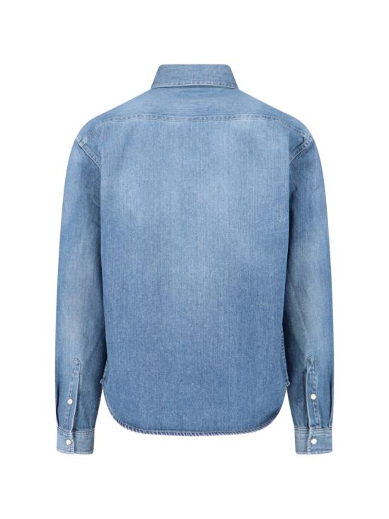 26SS 생로랑 셔츠 862246 Y29YA 4428 Blue - SAINT LAURENT