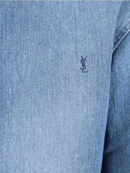 26SS 생로랑 셔츠 862246 Y29YA 4428 Blue - SAINT LAURENT