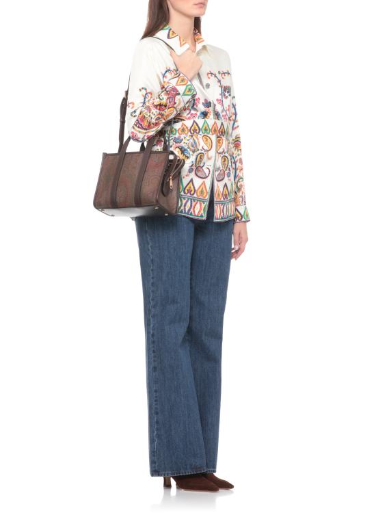 26SS 에트로 토트백 WP1A0009 AA001M0019 Brown - ETRO