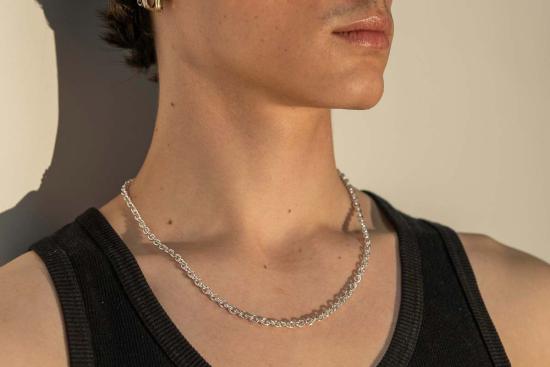  Milk & Rose 네크리스 밀크앤로즈 클럽 체인 목걸이