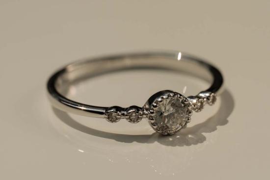  Milk & Rose 반지 내 가게 버블 젬 링 - OTHER BRANDS