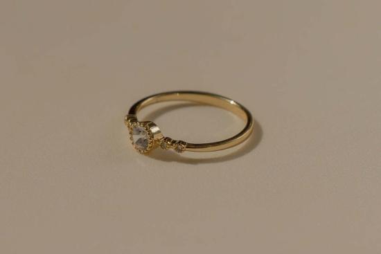  Milk & Rose 반지 내 가게 버블 젬 링 - OTHER BRANDS