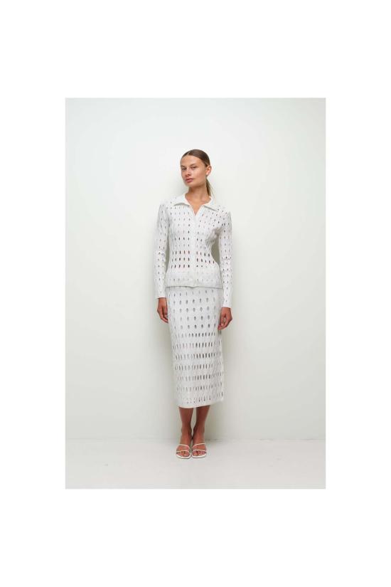  조나단 심카이 가디건 엘스워스 니트  아이보리