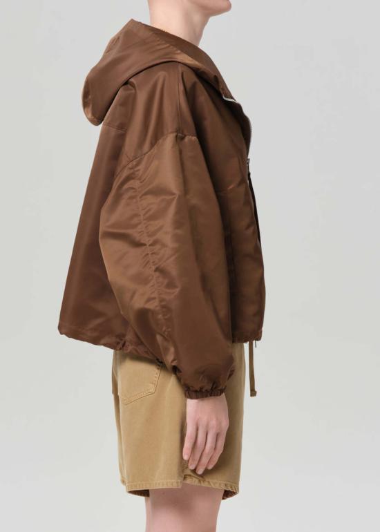  시티즌 오브 휴머니티 자켓 시티즌스 오브 휴머니티 크롭 나일론 윈드브레이커 - CITIZEN OF HUMANITY