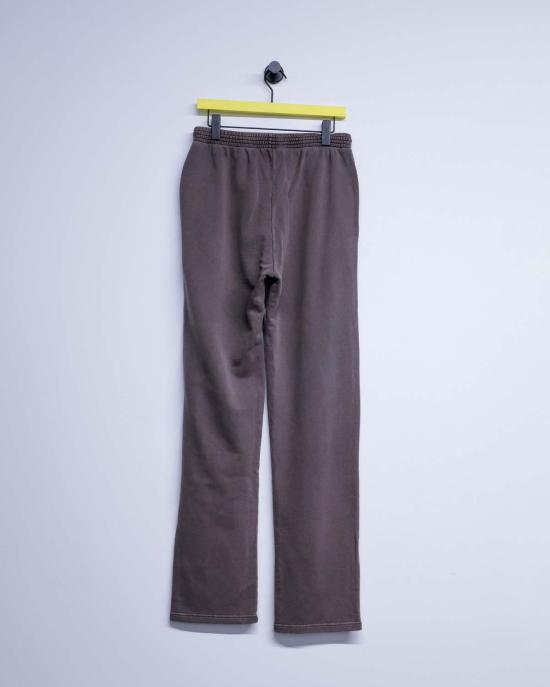  마틴로즈 트레이닝/조거 팬츠 마틴 로즈 워시드 브라운 코튼 스트레이트 레그 스웨트팬츠 - MARTINE ROSE