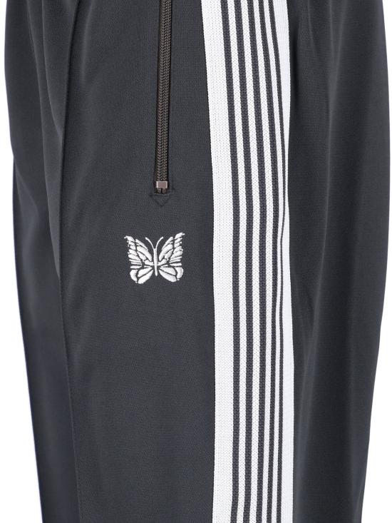 26SS 니들스 스트레이트 팬츠 SX408 C CHARCOAL Black - NEEDLES