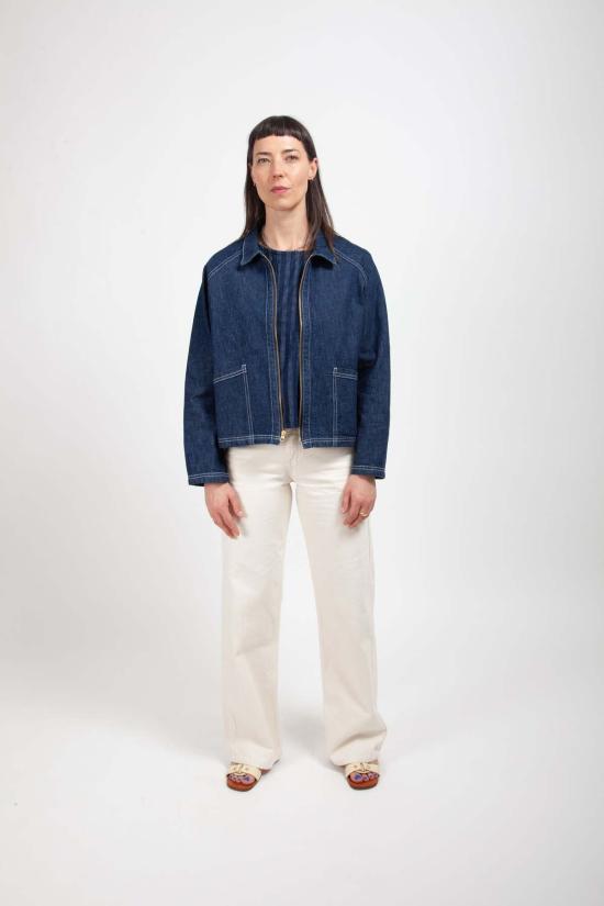  그래블 앤 골드 데님 자켓 그래블 & 골드 샵 재킷 샤스타 - GRAVEL & GOLD