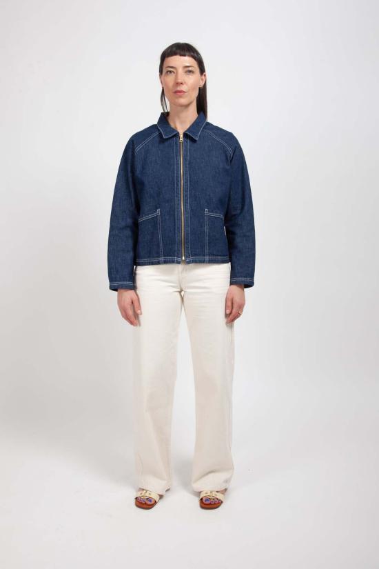  그래블 앤 골드 데님 자켓 그래블 & 골드 샵 재킷 샤스타 - GRAVEL & GOLD