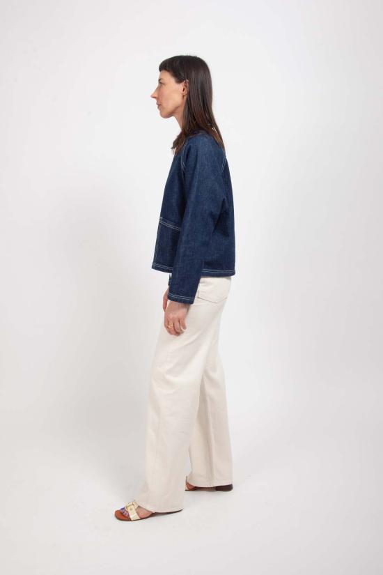  그래블 앤 골드 데님 자켓 그래블 & 골드 샵 재킷 샤스타 - GRAVEL & GOLD