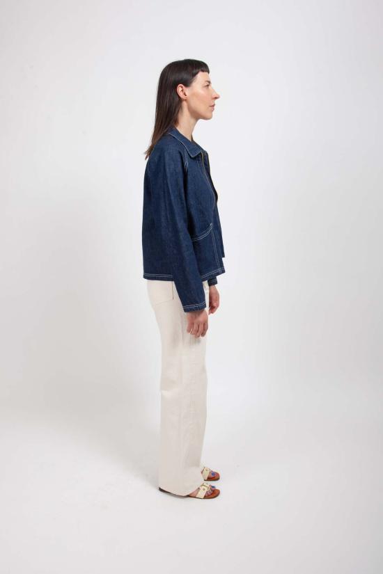  그래블 앤 골드 데님 자켓 그래블 & 골드 샵 재킷 샤스타 - GRAVEL & GOLD