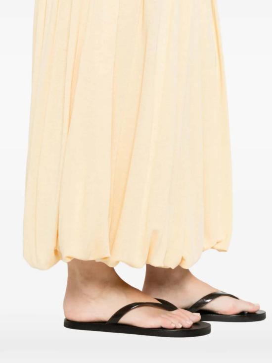  토템 롱 스커트 소프트 개더드 스커트 - TOTEME