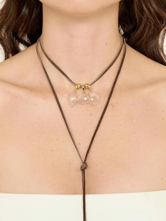  엘리우 네크리스 콘치 랩 목걸이 - ELIOU
