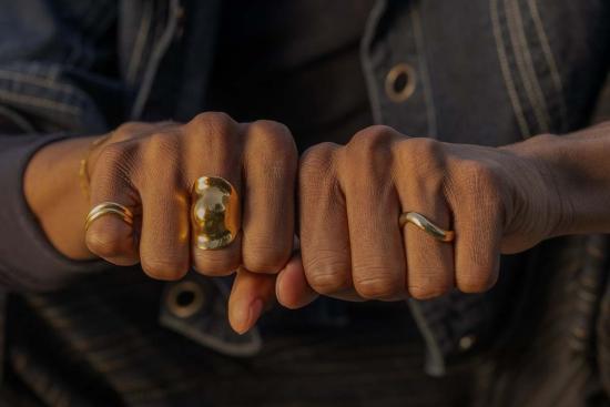  Milk & Rose 반지 밀크 앤 로즈 카슨 링