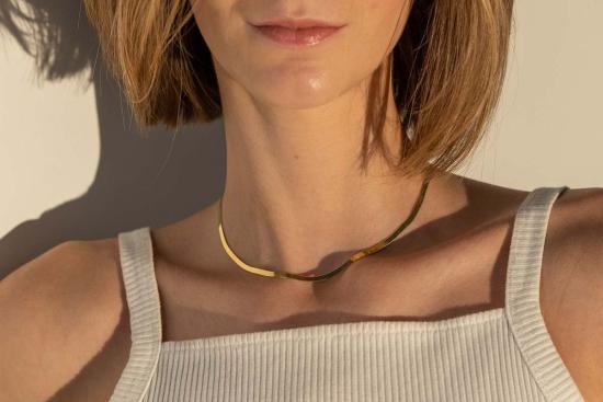  Milk & Rose 목걸이/팬던트 밀크 앤 로즈 플랫 체인 목걸이