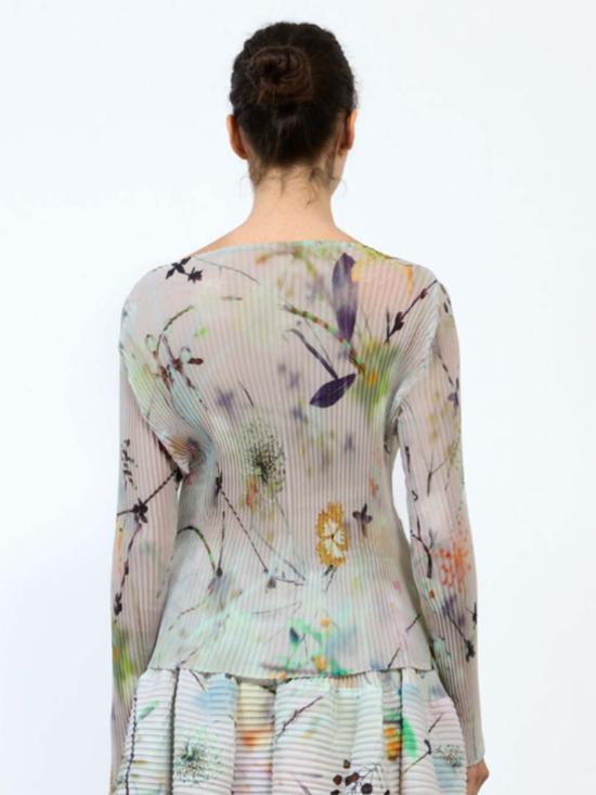  줄리아 호이어 블라우스 리 탑 프랜시스 프린트 - JULIA HEUER