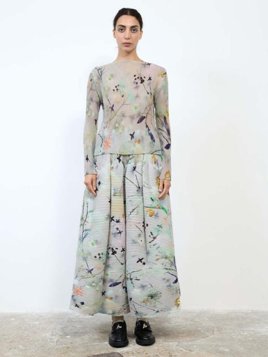  줄리아 호이어 블라우스 리 탑 프랜시스 프린트 - JULIA HEUER