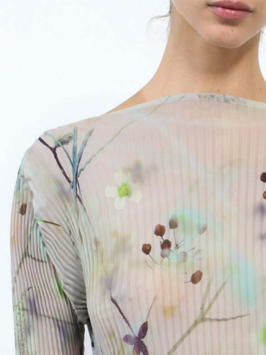  줄리아 호이어 블라우스 리 탑 프랜시스 프린트 - JULIA HEUER