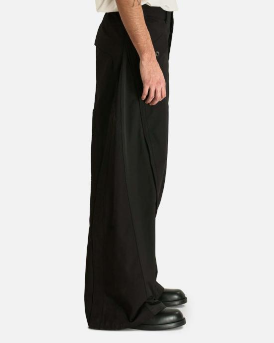  에프에프에프포스탈서비스 스트레이트 팬츠 Fffpostalservice 키나락 와이어드 트라우저 - FFFPOSTALSERVICE