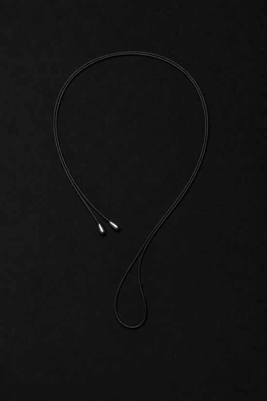  만시 목걸이/팬던트 마안시 가죽 끈 목걸이 - MAANCY