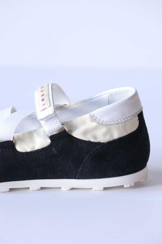  마르니 스니커즈 축구 레트로 발레리나 트레이너 - MARNI