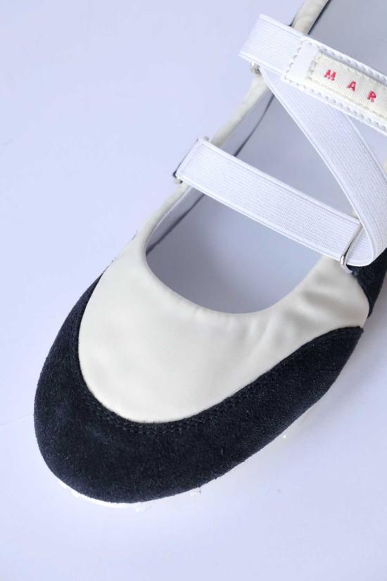  마르니 스니커즈 축구 레트로 발레리나 트레이너 - MARNI