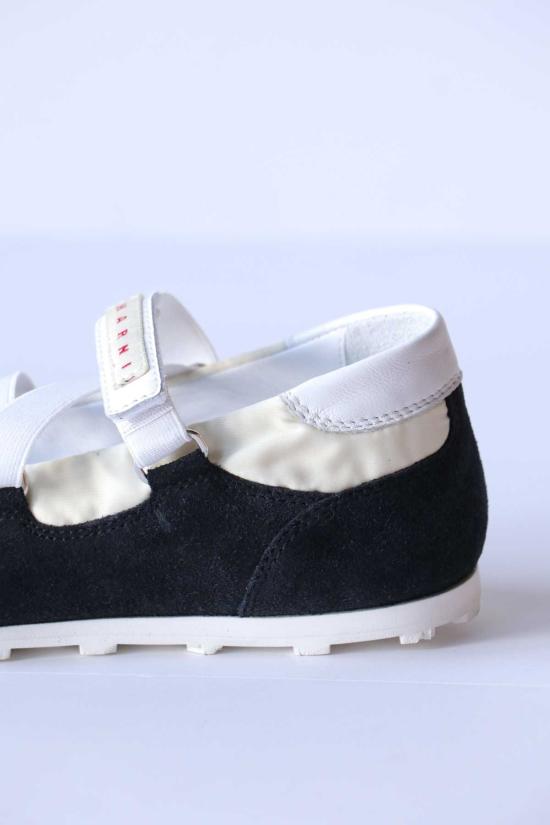  마르니 스니커즈 축구 레트로 발레리나 트레이너 - MARNI