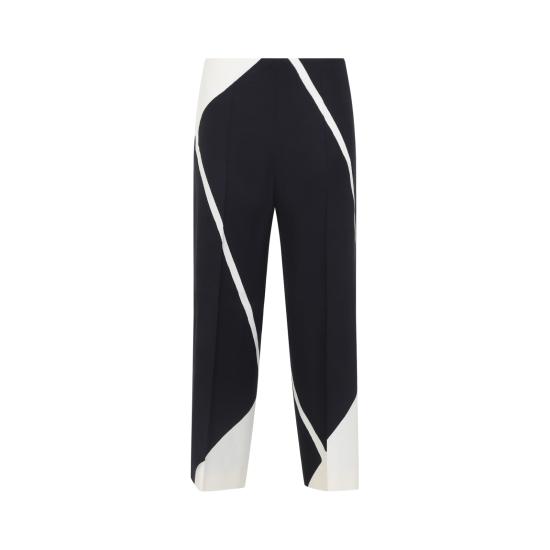 26SS 알베르타 페레티 크롭 팬츠 A03140151 1555 FANTASIA NERO - ALBERTA FERRETTI