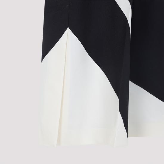 26SS 알베르타 페레티 크롭 팬츠 A03140151 1555 FANTASIA NERO - ALBERTA FERRETTI