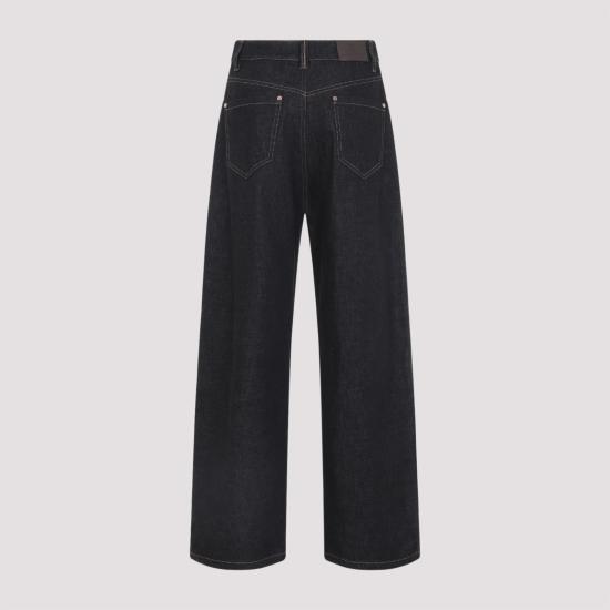 26SS 브루넬로 쿠치넬리 데님 팬츠 MP134P4021 C002 NERO - BRUNELLO CUCINELLI