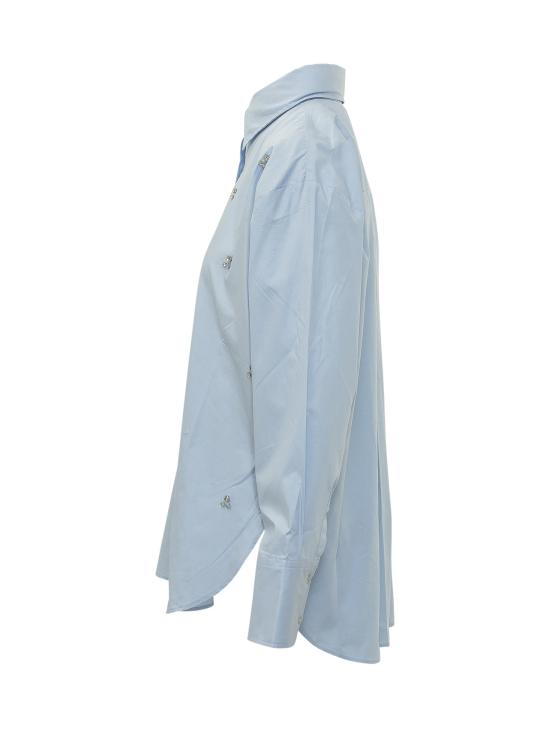 26SS 어 페이퍼 키드 셔츠 S6PKWOSI153 186 CIELO - A PAPER KID