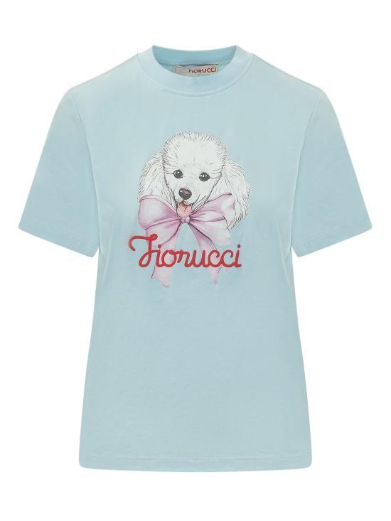 26SS 피오루찌 반팔 티셔츠 W26SSJTS001CJ01 BL02 LIGHT BLUE