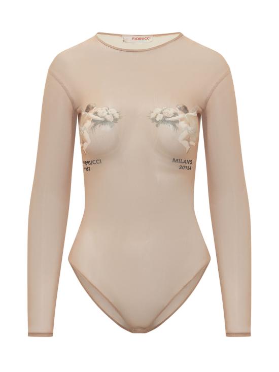 26SS 피오루찌 바디수트 티셔츠 W26SSTBO007LY04 NA01 NUDE