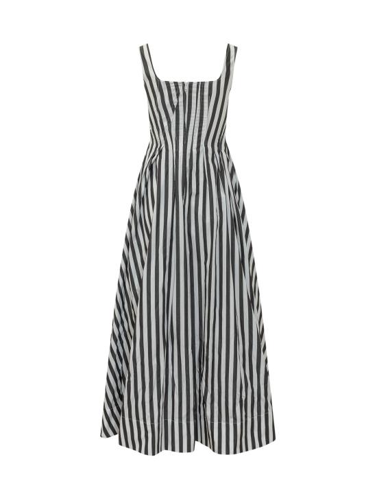 26SS 스포트막스 롱 원피스 2612221112600 004 BIANCO NERO - SPORTMAX