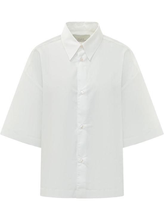 26SS 스튜디오 니콜슨 긴팔 셔츠 SANKOSNM1267 WHITE